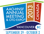 AAO-HNSF 2013